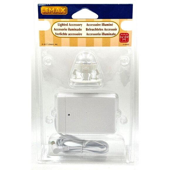 Lemax Village Lighted Accessory Moonlander Light 1 LED String Battery Operated - Picture 2 of 3